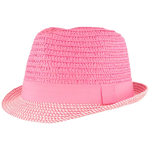 Breiter Kinder Trilby Sommerhut Pink 52 von Breiter