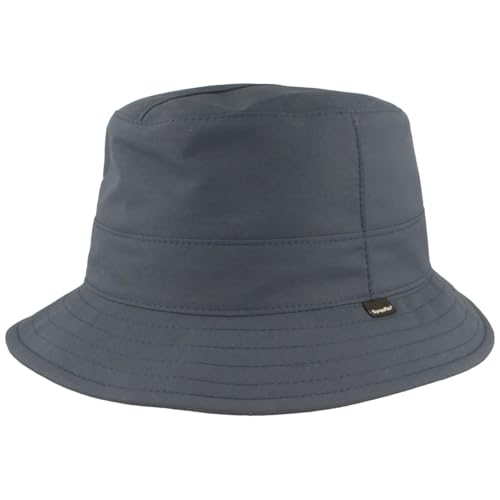 Breiter Outdoor Fischerhut Bucket Hat Sonnenhut Wasserdichter Flapper Sympatex UV Schutz – Wind- & Wasserabweisend – Navy 63 von Breiter