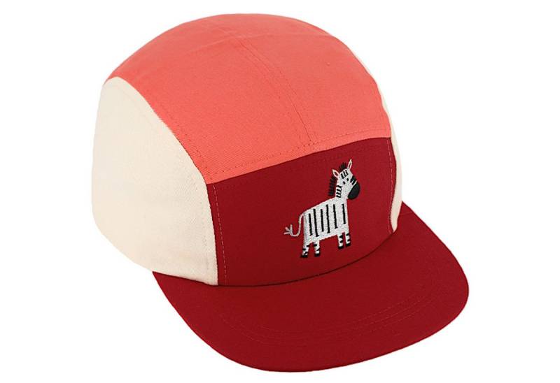 Fiebig Schiebermütze Bunte Kinder Kappe mit Krokodil-Stick von Fiebig