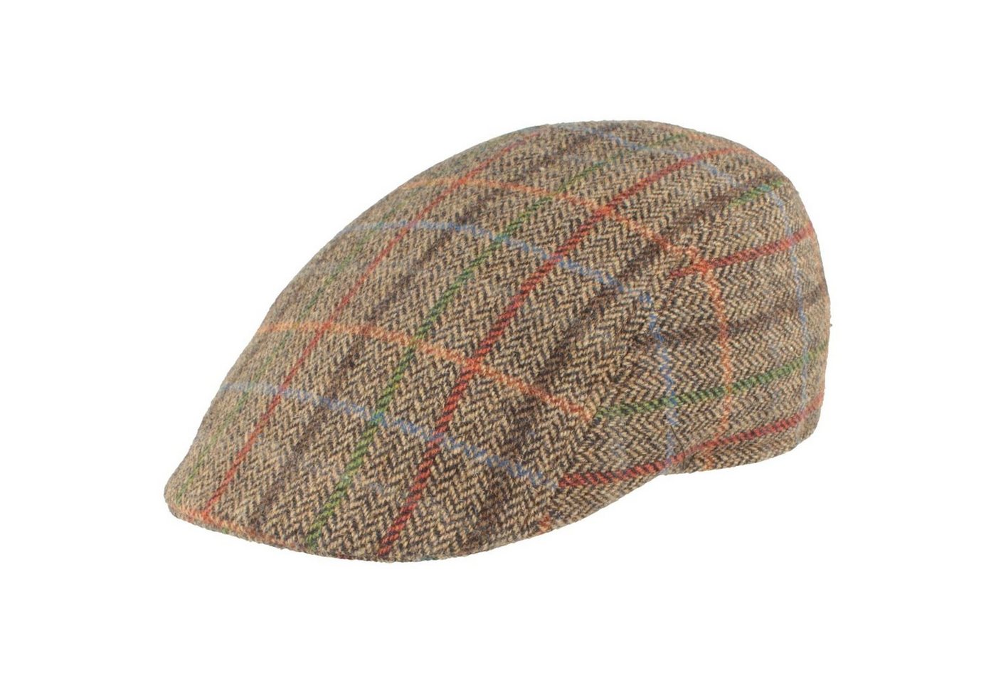 Breiter Schiebermütze Flatcap mit Karo-Muster/Made in Italy! von Breiter