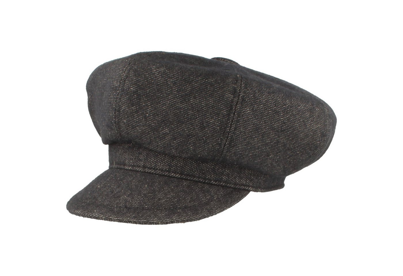 Breiter Schiebermütze Moderne, knautschbare Ballonmütze in Jeans-Optik von Breiter