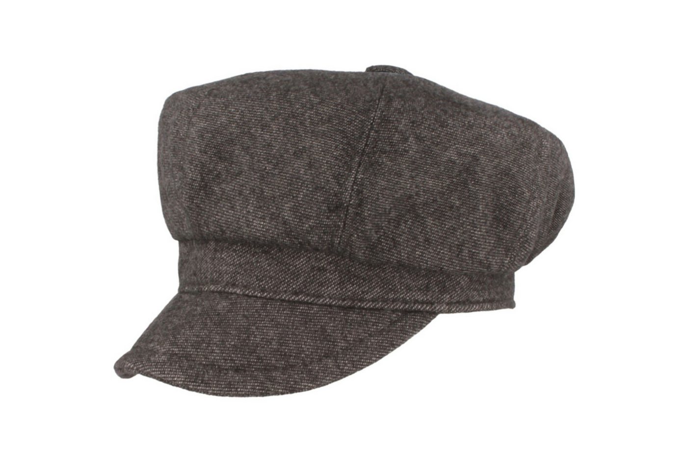 Breiter Schiebermütze Moderne, knautschbare Ballonmütze in Jeans-Optik von Breiter