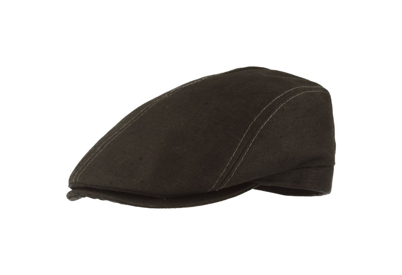 Breiter Schiebermütze UV-80-Flatcap in Jeansoptik aus Hanf Mix von Breiter