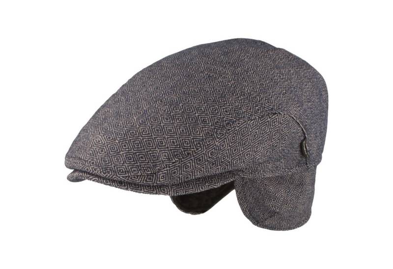 Breiter Schiebermütze aus Bavaria-Loden-Wolle mit Ohrenschutz von Breiter