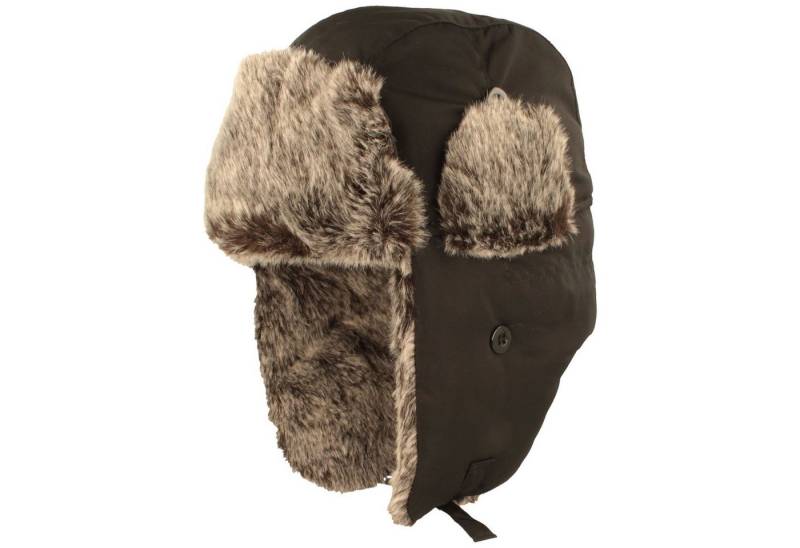 Breiter Schirmmütze Flieger-Mütze mit Webpelz Details von Breiter