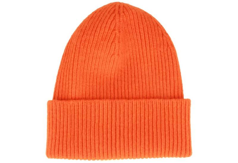 Breiter Strickmütze Strickmütze mit Umschlag aus feiner Merinowolle von Breiter