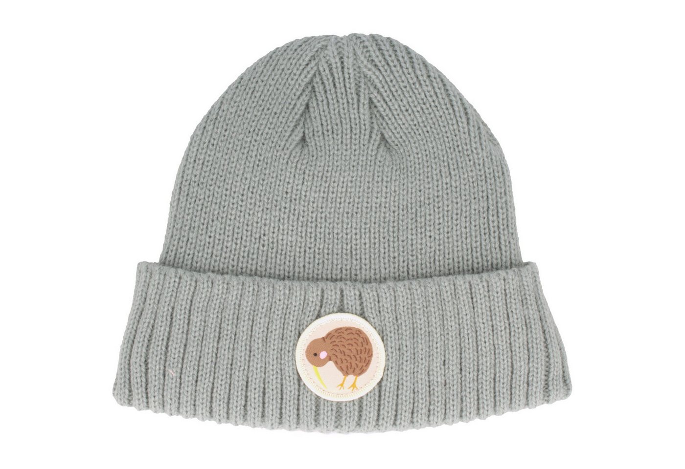 Breiter Strickmütze Umschlagmütze für Kinder mit Fleecefutter von Breiter