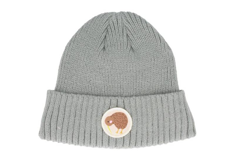 Breiter Strickmütze Umschlagmütze für Kinder mit Fleecefutter von Breiter