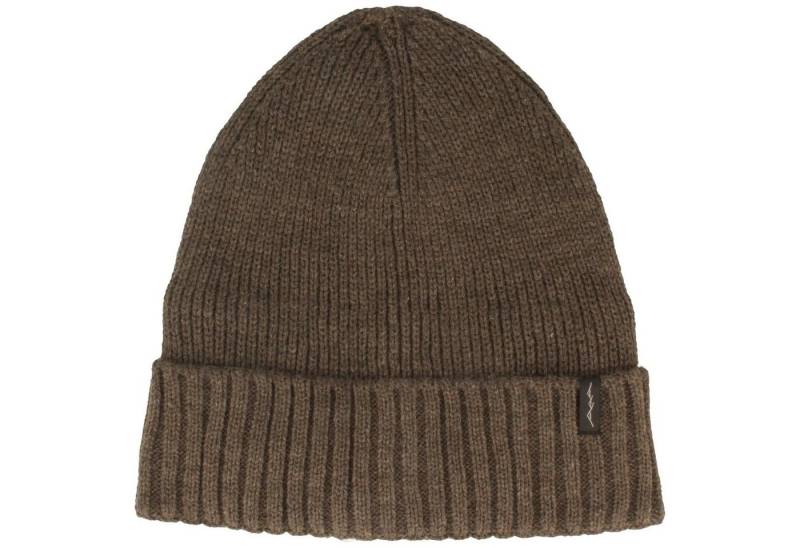 Breiter Strickmütze mit Fleece-Innenfutter & Umschlag von Breiter