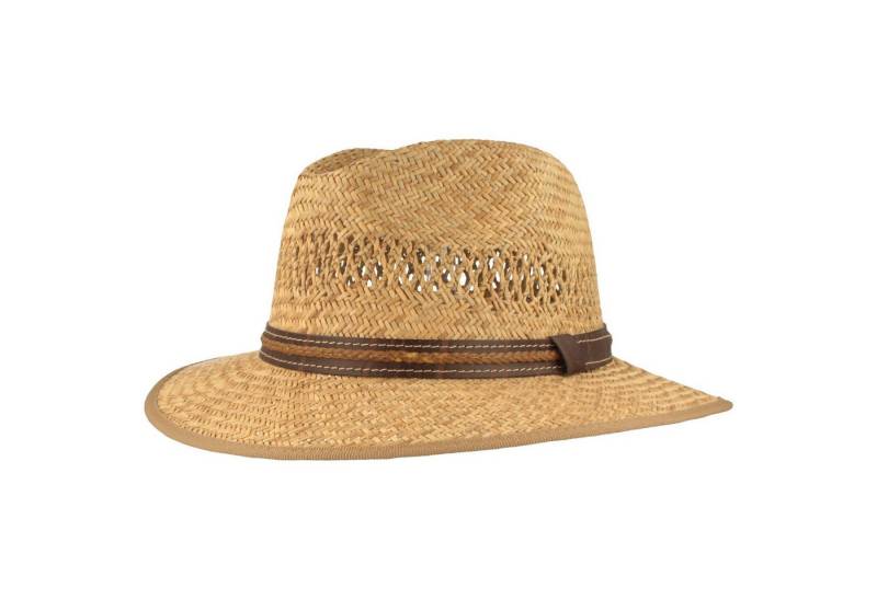 Breiter Strohhut Traveller Strohhut mit Kunstledergarnitur von Hut-Breiter von Breiter