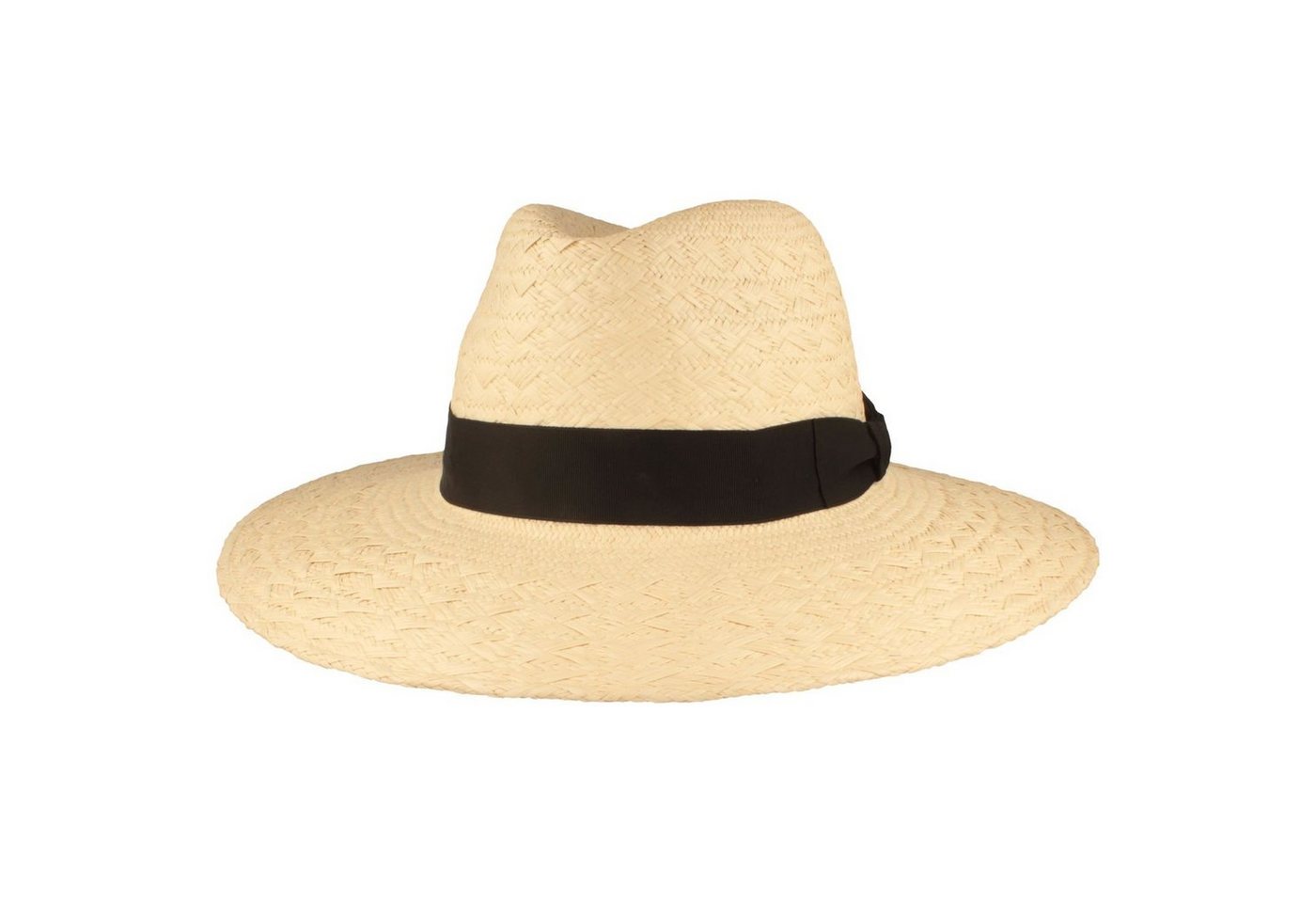 Breiter Strohhut sehr großer grob geflochtener Damen-Panama Hut von Breiter
