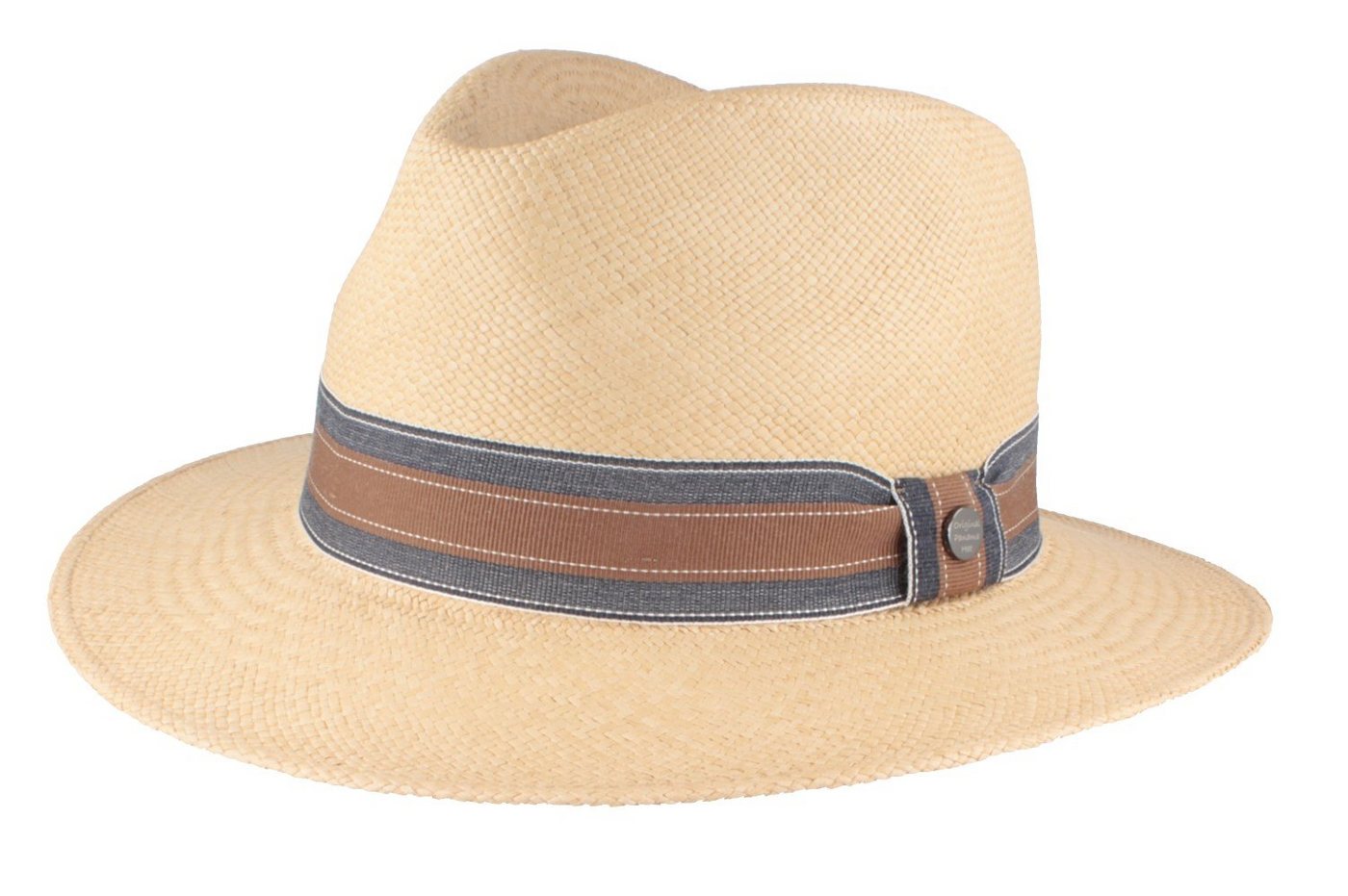 Breiter Strohhut Original schmaler Brisa Panama Hut UV-Schutz 50 von Breiter