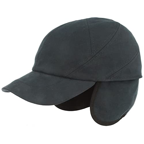 Breiter Winter Baseball Cap, Schirmmütze, Kappe mit Thermo-LITE® Membran, klappbarer Ohrenschutz, Marine 60 von Breiter