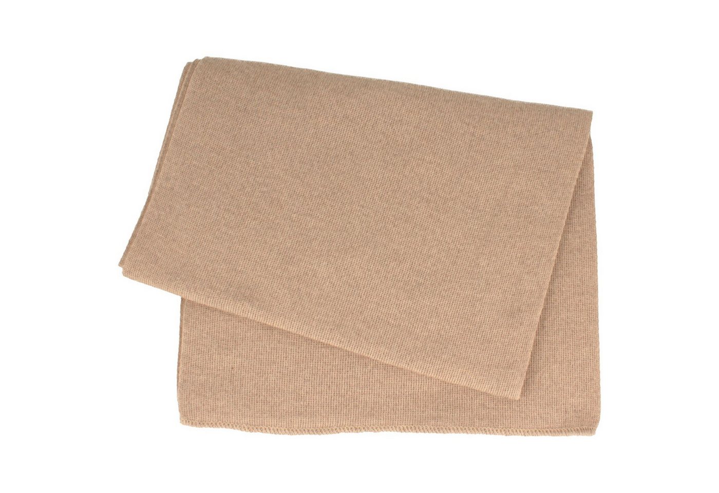 Breiter Wollschal, Strickschal aus 100% Merinowolle von Breiter