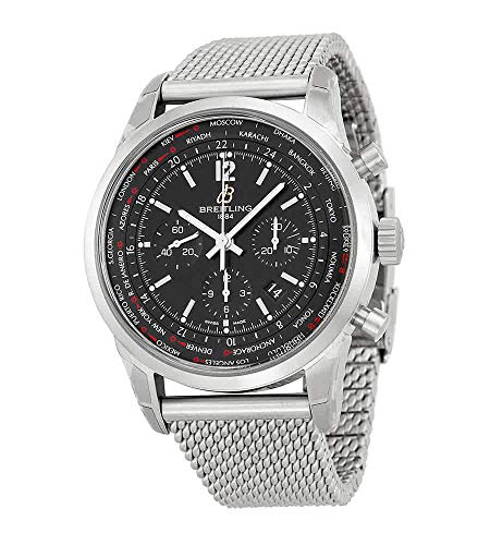 Breitling Herren-Armbanduhr AB0510U6/BC26 Pilot Analog Display Schweizer Automatik Silber, Modern von Breitling