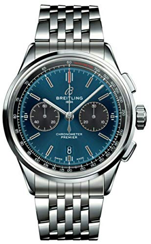Breitling Herren Chronograph 42 mm Edelstahl Automatik Uhr AB0118A61C1A1 mit über 70 Stunden Gangreserve und Saphirglas von Breitling