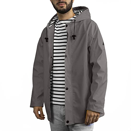 Breizh Ocean - ARMOR- Unisex Regenmantel für Erwachsene - Friesennerz - Wetterschutz-Regenmantël - Wasserdichte Regenjacke mit Kapuze - Große Größen von XS bis 4XL erhältlich Breizh Ocean - ARMOR- Unisex Regenmantel für Erwachsene - Friesennerz - Wetterschutz-Regenmantël - Wasserdichte Regenjacke mit Kapuze - Große Größen von XS bis 4XL erhältlich von Breizh Ocean