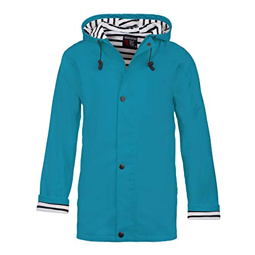Breizh Ocean - ARMOR- Unisex Regenmantel für Erwachsene - Friesennerz - Wetterschutz-Regenmantël - Wasserdichte Regenjacke mit Kapuze - Große Größen von XS bis 4XL erhältlich von Breizh Ocean