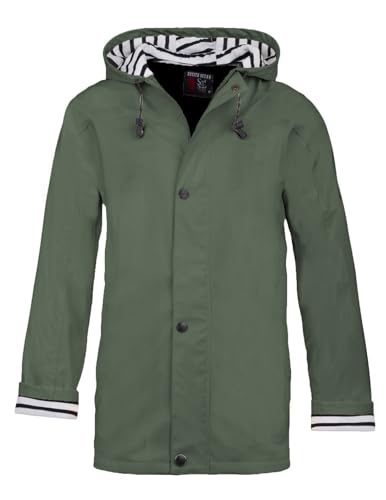 Breizh Ocean - ARTIC - Unisex Regenmantel für Erwachsene, Friesennerz, Wetterschutz-Regenmantël, Wasserdichte Regenjacke mit Kapuze - Große Größen von XS bis 4XL erhältlich von Breizh Ocean