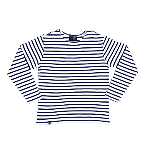 Breizh Ocean - Matrosenhemd aus Bio-Baumwolle, GUER ENF, gestreiftes T-Shirt – Unisex, Jungen oder Mädchen – von 1 Jahr bis 14 Jahren von Breizh Ocean