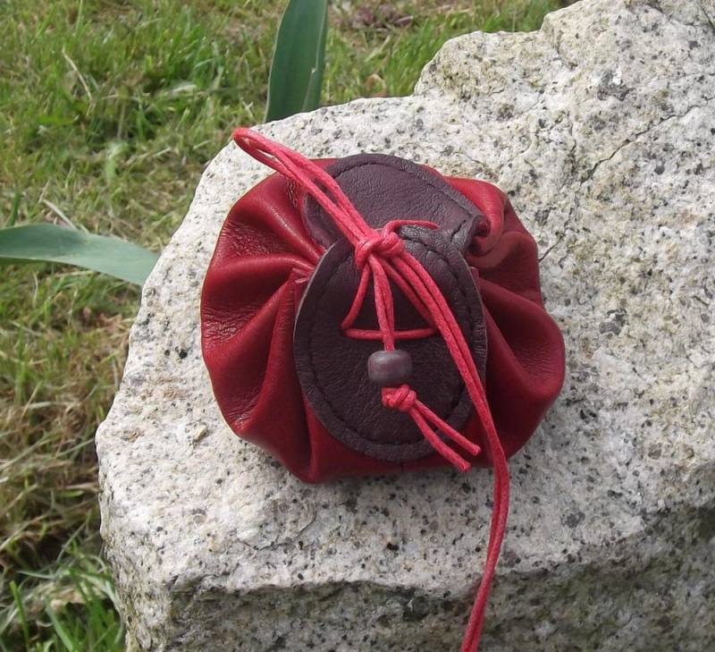 Kleine Geldbörse Aus Weichem Leder, Mehrere Farben Erhältlich von Breizhler