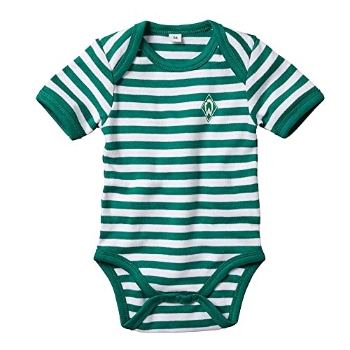 Bremen SV Werder GOTS IC Baby Body Streifen Gr. 56 von Bremen