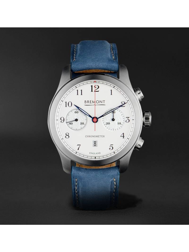 Bremont - ALT1-C Rose Automatic Chronograph 43mm Stainless Steel and Nubuck Watch, Ref. No. ALT1-C/ROSE - Men - White von Bremont