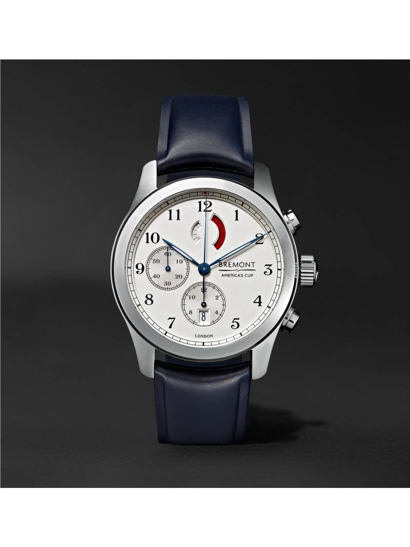 Bremont - America's Cup Regatta Automatic Chronograph 43mm Stainless Steel and Rubber Watch, Ref. No. AC-R/SS - Men - Silver von Bremont