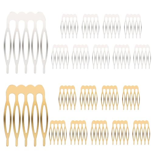 Bremorou 20 Stück Haarkamm Zum Stecken Steckkamm Haare French Side Combs Small Kunststoff Seite Haar Twist Kamm Steckkämme Französisch Twist Kamm Haar Clips Mit Zähnen Für Haarzubehör Frauen Mädchen von Bremorou