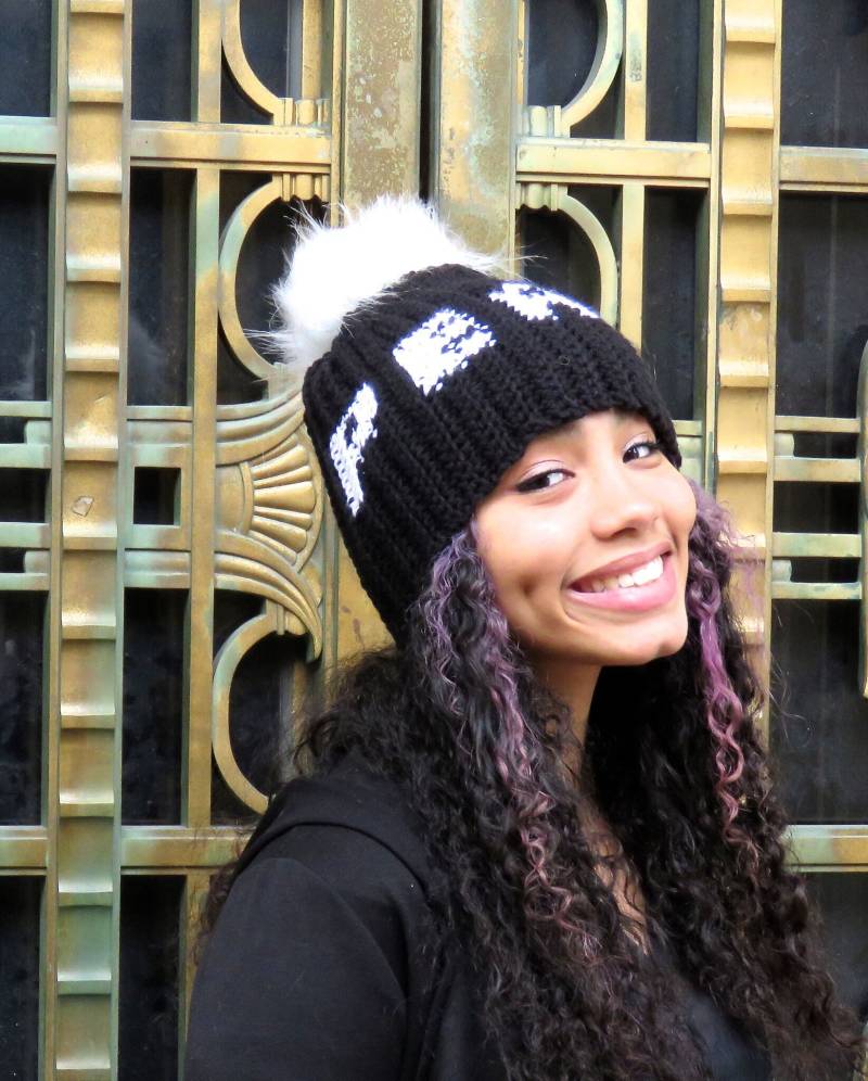 Frieden Pom Hut, Häkeln Frieden, Tam Häkelhut Frieden Pom Hut, Häkeln Frieden, Tam Häkelhut von BrendaLizBoutique