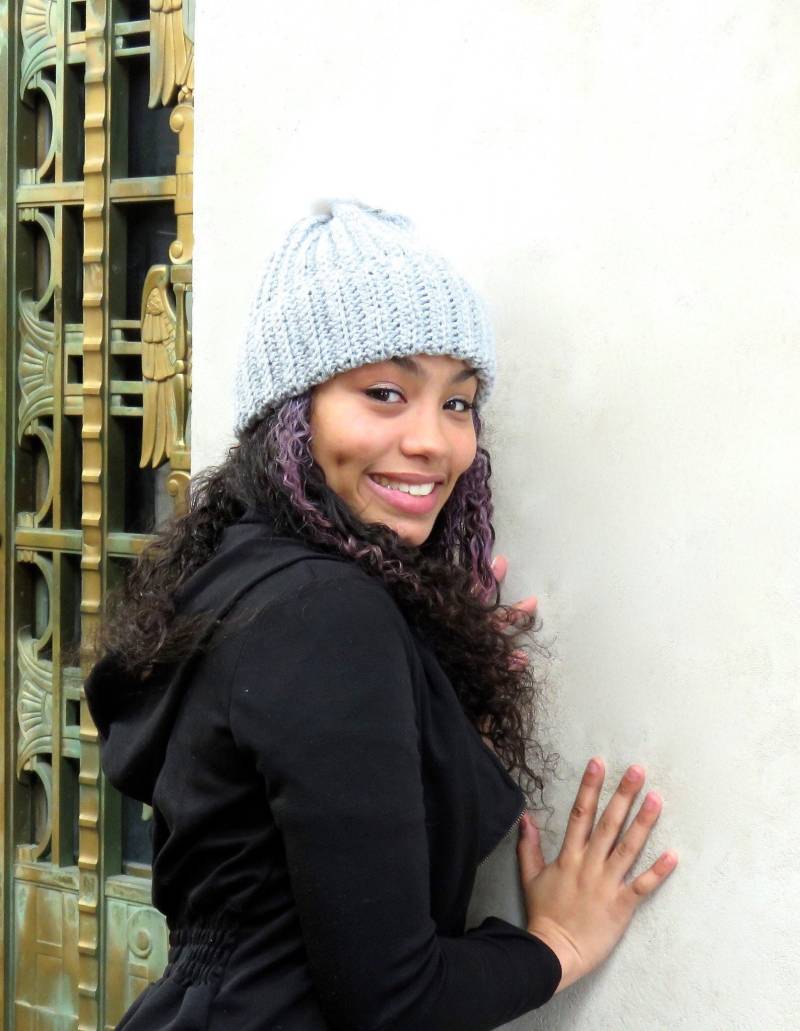 Pom Hut, Gehäkelte Tam Häkelhut, Farbe Silber Meliert Pom Hut, Gehäkelte Tam Häkelhut, Farbe Silber Meliert von BrendaLizBoutique