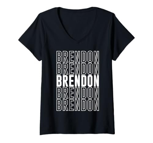 Damen Brendon T-Shirt mit V-Ausschnitt Damen Brendon T-Shirt mit V-Ausschnitt von Brendon Apparel