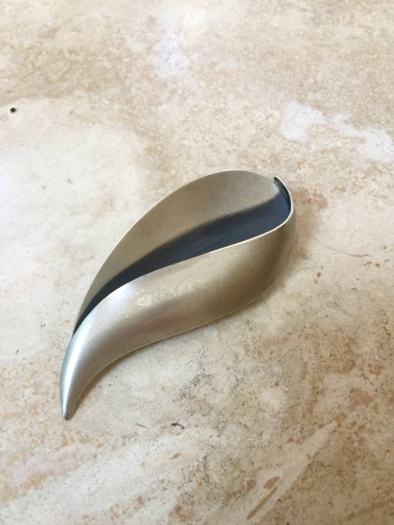 Vintage Beau Sterling Brosche Pin Blatt Motiv Mitte Des Jahrhunderts Modern Vintage Beau Sterling Brosche Pin Blatt Motiv Mitte Des Jahrhunderts Modern von BrensAttic