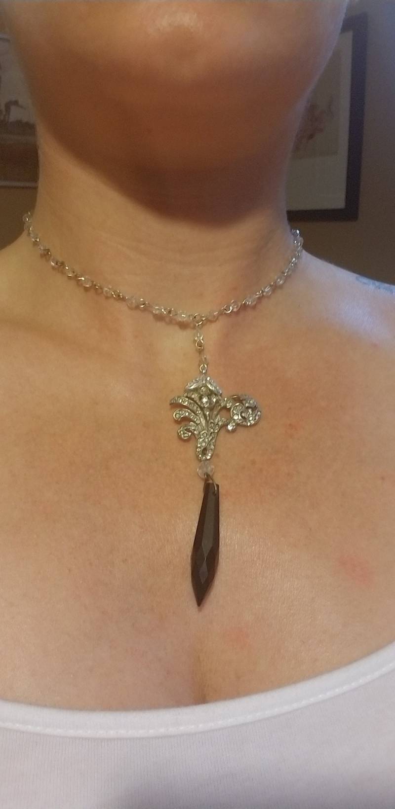 Antike Halskette Antike Halskette von BrensButtonsNJewels