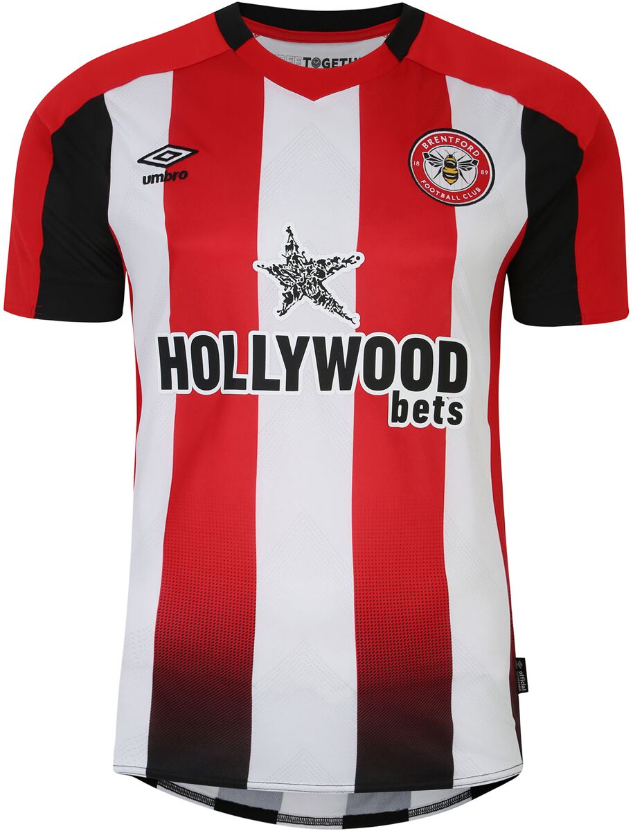 Brentford FC Trikot - Home Jersey - 3XL bis 4XL - für Männer - Größe 3XL - multicolor von Brentford FC