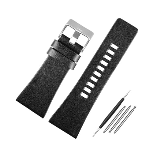 Breites Lederarmband – 22–32 mm, großes Ersatzarmband mit Werkzeug,32mm von Breyhda
