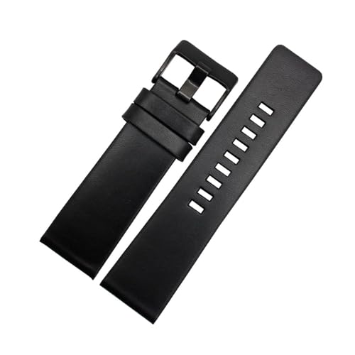 Breites Uhrenarmband aus Leder – 22–30 mm, Ersatzband für große Herrenuhren,22mm von Breyhda