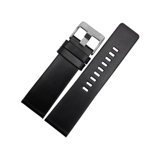 Breites Uhrenarmband aus Leder – 22–30 mm, Ersatzband für große Herrenuhren,22mm von Breyhda