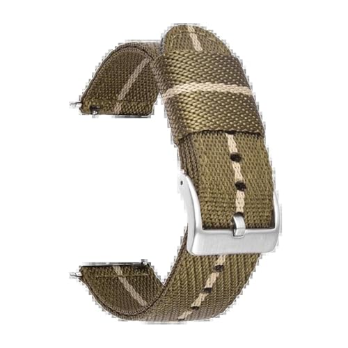 Breyhda 18 mm, 20 mm, 22 mm, 24 mm, Nylongewebe, Sport-Uhrenarmband für Damen und Herren – gewebtes elastisches Armband mit Schnellverschluss,Braun,18mm Breyhda 18 mm, 20 mm, 22 mm, 24 mm, Nylongewebe, Sport-Uhrenarmband für Damen und Herren – gewebtes elastisches Armband mit Schnellverschluss,Braun,18mm von Breyhda