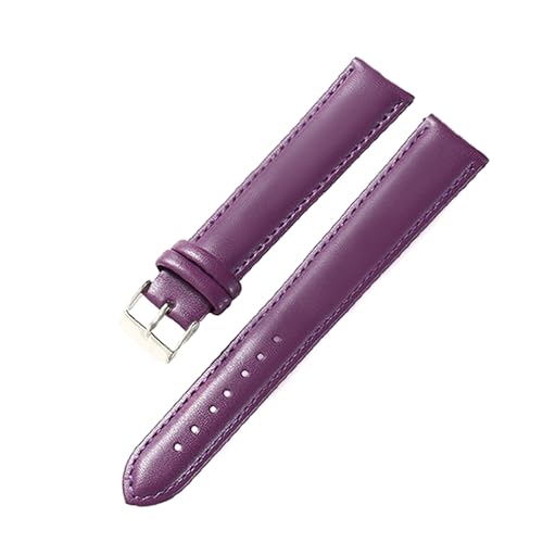 Breyhda Buntes Lederarmband für die Uhr – 10–24 mm, modisches Ersatzarmband für Damenuhren,14mm von Breyhda