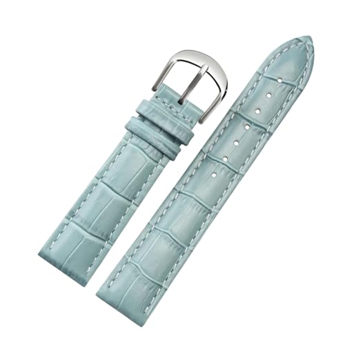 Breyhda Buntes Lederarmband für die Uhr – 12–22 mm, stilvolles Ersatzarmband für Damen,16mm Breyhda Buntes Lederarmband für die Uhr – 12–22 mm, stilvolles Ersatzarmband für Damen,16mm von Breyhda