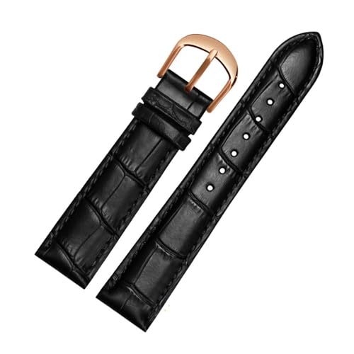 Breyhda Buntes Lederarmband für die Uhr – 12–22 mm, stilvolles Ersatzarmband für Damen,19mm Breyhda Buntes Lederarmband für die Uhr – 12–22 mm, stilvolles Ersatzarmband für Damen,19mm von Breyhda