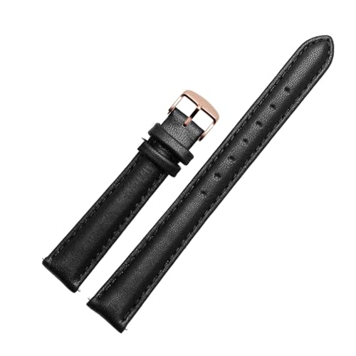 Breyhda Buntes Uhrenarmband aus Leder – 12–20 mm, modisches Ersatzarmband für Damen in mehreren Farben,19mm von Breyhda