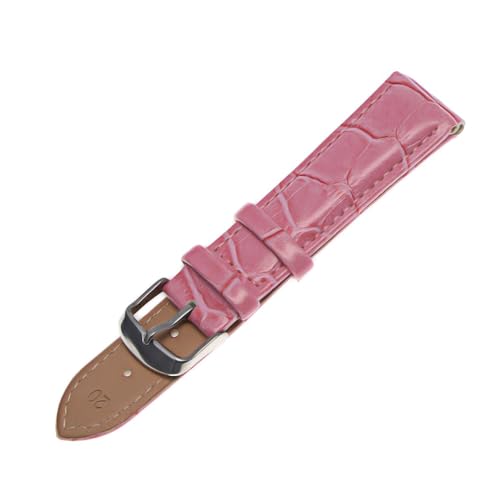 Breyhda Buntes Uhrenarmband aus Leder – 12–22 mm, stilvolles Ersatzband für Männer/Frauen,Rosa,12mm Breyhda Buntes Uhrenarmband aus Leder – 12–22 mm, stilvolles Ersatzband für Männer/Frauen,Rosa,12mm von Breyhda