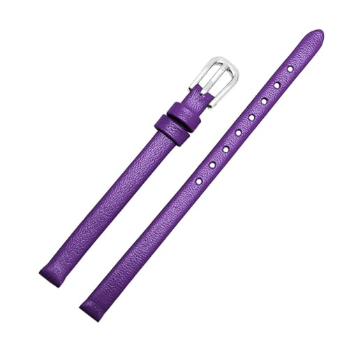 Breyhda Dünnes Lederarmband für Damen – 6–16 mm Lederband für zierliche Uhren,16mm von Breyhda