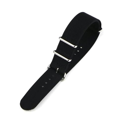 Breyhda Elastisches Nylon-Uhrenarmband 18 mm 19 mm 20 mm 22 mm – Stoff-Uhrenarmband, weiche Ersatzarmbänder, universelle Passform für die meisten Uhren,Schwarz,18mm Breyhda Elastisches Nylon-Uhrenarmband 18 mm 19 mm 20 mm 22 mm – Stoff-Uhrenarmband, weiche Ersatzarmbänder, universelle Passform für die meisten Uhren,Schwarz,18mm von Breyhda