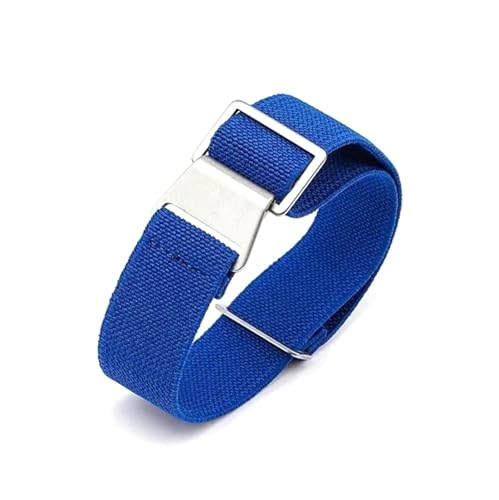 Breyhda Elastisches Nylon-Uhrenarmband 18 mm 20 mm 22 mm 24 mm – universelles Ersatzarmband, leichtes Armband, Uhrenzubehör,Blau,20mm Breyhda Elastisches Nylon-Uhrenarmband 18 mm 20 mm 22 mm 24 mm – universelles Ersatzarmband, leichtes Armband, Uhrenzubehör,Blau,20mm von Breyhda