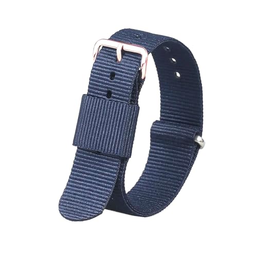 Breyhda Gewebtes Uhrenarmband aus Nylon, 16–22 mm – Ersatzarmband, weich und langlebig, universell passend für die meisten Uhren, Uhrenzubehör,16mm Breyhda Gewebtes Uhrenarmband aus Nylon, 16–22 mm – Ersatzarmband, weich und langlebig, universell passend für die meisten Uhren, Uhrenzubehör,16mm von Breyhda