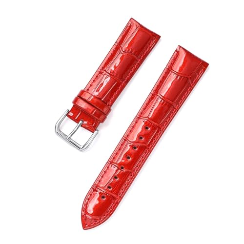 Breyhda Hochglänzendes Lackleder-Uhrenarmband – 20 mm 22 mm, glänzendes Ersatzarmband für Männer/Frauen,Rot,14mm Breyhda Hochglänzendes Lackleder-Uhrenarmband – 20 mm 22 mm, glänzendes Ersatzarmband für Männer/Frauen,Rot,14mm von Breyhda