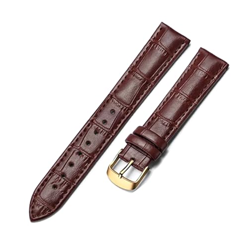 Breyhda Klassisches Uhrenarmband aus Leder – 14–24 mm, Ersatzband für Herren-/Damenuhren,18mm Breyhda Klassisches Uhrenarmband aus Leder – 14–24 mm, Ersatzband für Herren-/Damenuhren,18mm von Breyhda